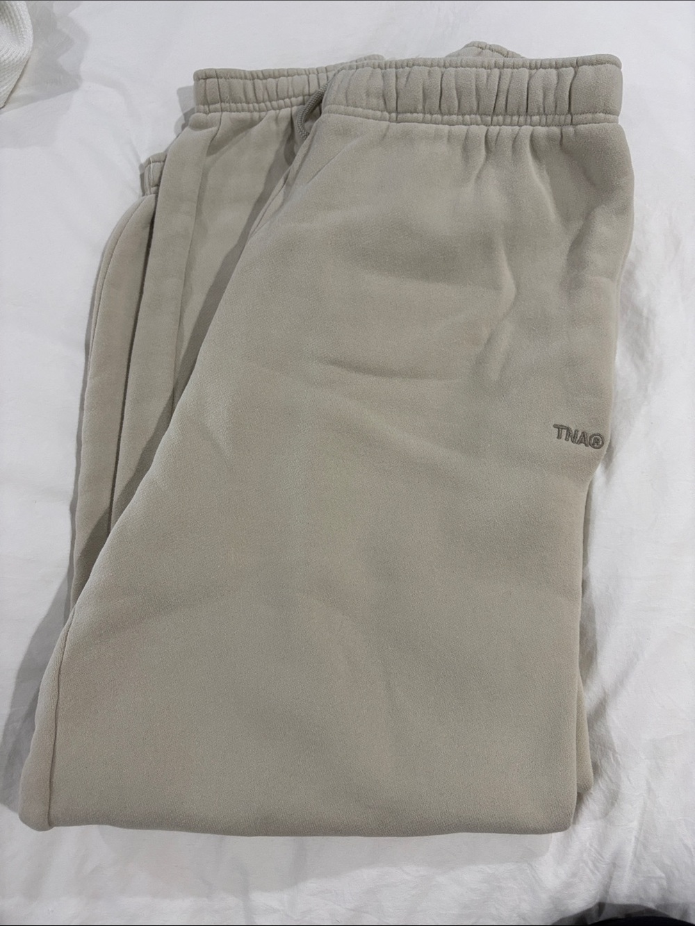 TNA women's Taupe/Beige Fleece Joggers